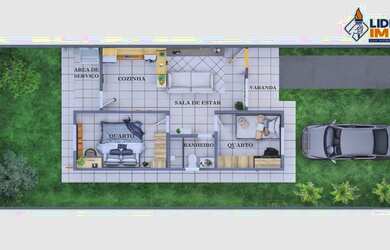 Imagem 9: Lançamento Casa residencial para Venda no condominio Moradas Papagaio,...