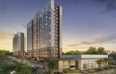 Imagem: O apartamento possui 2 Dormitórios, 1 Banheiro e 55m² de Área