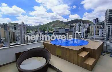 Imagem: O apartamento na cobertura possui 4 Dormitórios, 3 Banheiros