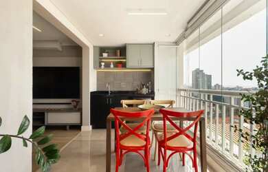 Imagem: O apartamento possui 2 Dormitórios, 3 Banheiros, 3 Vagas na