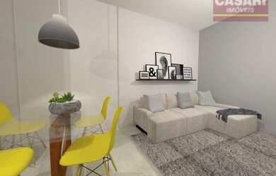 Imagem 4: Apartamento com 2 dormitórios à venda, 56 m² - Vila Bastos - Santo...