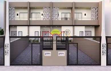 Imagem: A casa possui 2 Dormitórios, 3 Banheiros, 2 Vagas na garagem