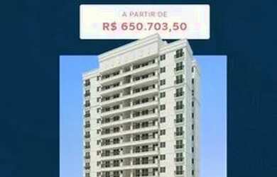 Imagem: O apartamento possui 3 Dormitórios, 2 Banheiros, 2 Vagas na