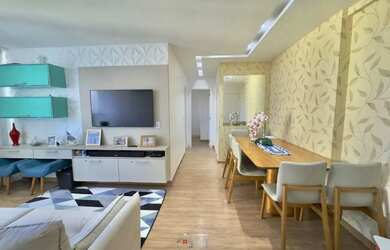 Imagem: O apartamento possui 2 Dormitórios, 2 Banheiros, 1 Vaga na