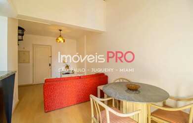 Imagem: O apartamento possui 1 Dormitório, 2 Banheiros, 1 Vaga na garagem