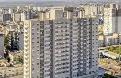 Imagem: O apartamento possui 3 Dormitórios, 2 Banheiros, 1 Vaga na