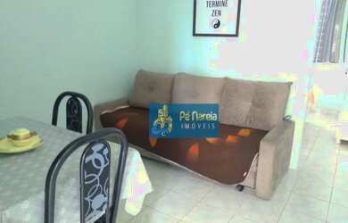 Imagem: O apartamento possui 1 Dormitório, 1 Banheiro, 1 Vaga na garagem