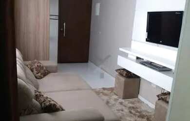 Imagem: O apartamento na cobertura possui 2 Dormitórios, 2 Banheiros