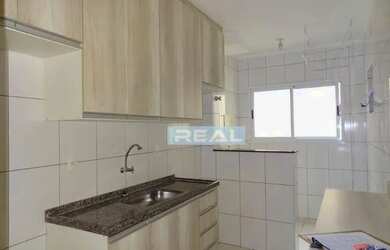 Imagem: O apartamento possui 3 Dormitórios, 2 Banheiros, 2 Vagas na