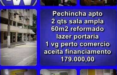 Imagem 1: PECHINCHA APTO AMPLO REFORMADO 2 QTS LAZER MAIS INFORMAÇÕES OU FOTOS...
