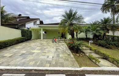 Imagem: A casa em condomínio possui 4 Dormitórios, 5 Banheiros, 4