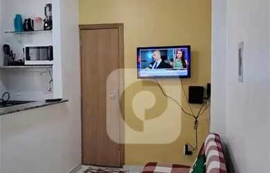 Imagem: O apartamento possui 1 Dormitório, 1 Banheiro, 22m² de Área