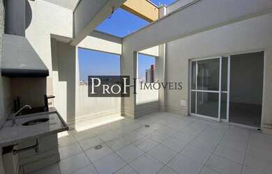 Imagem: O apartamento na cobertura possui 2 Dormitórios, 2 Banheiros