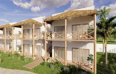 Imagem: A casa possui 2 Dormitórios, 2 Banheiros, 2 Vagas na garagem