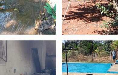 Imagem: A chácara possui 6.000m² de Área, Churrasqueira, Piscina