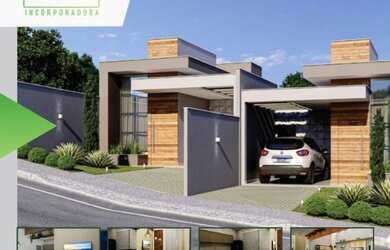 Imagem: A casa possui 2 Dormitórios, 2 Banheiros, 2 Vagas na garagem