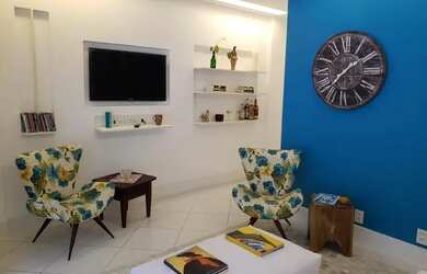 Imagem: O apartamento possui 1 Dormitório, 1 Banheiro, 1 Vaga na garagem