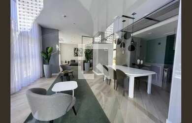 Imagem: O apartamento para alugar possui 1 Dormitório, 1 Banheiro e