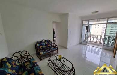 Imagem 5: 2 Dormitórios, 1 suíte, 1 vaga com vista ao mar e sacada no Boa Vista, São Vicente-SP