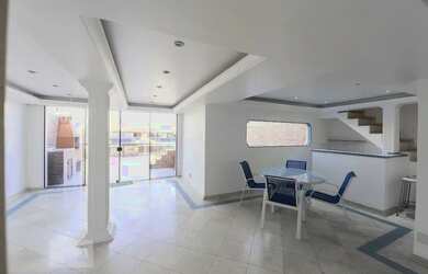 Imagem: O apartamento na cobertura possui 4 Dormitórios, 3 Banheiros