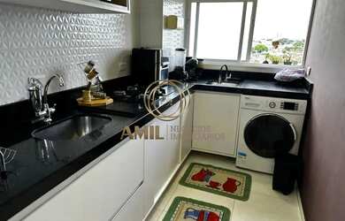 Imagem 8: EE - Aluga Apartamento, Mobiliado, 60 m², 2 Quartos, 1 Suíte, 60 m², Sacada, Monte Castel