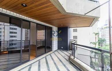 Imagem 8: Apartamento em Higienópolis com 245m², 4 quartos sendo 3 suítes, varanda...