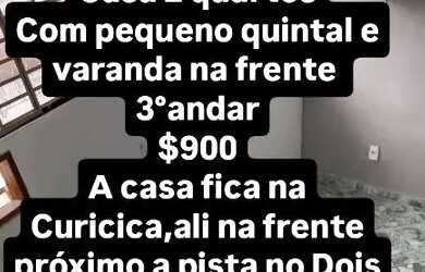 Imagem: A casa possui 2 Dormitórios e 1 Banheiro e está localizado