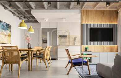 Imagem: O apartamento possui 2 Dormitórios, 1 Banheiro, 64m² de Área