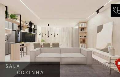 Imagem: O apartamento possui 3 Dormitórios, 1 Banheiro, 2 Vagas na