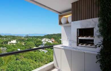 Imagem: O apartamento possui 2 Dormitórios, 2 Banheiros, 1 Vaga na