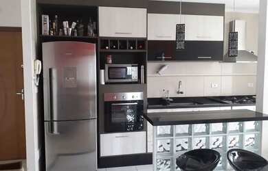 Imagem: O apartamento possui 3 Dormitórios, 2 Banheiros, 1 Vaga na