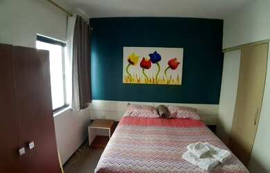 Imagem: O studio possui 1 Dormitório, 1 Banheiro, 1 Vaga na garagem