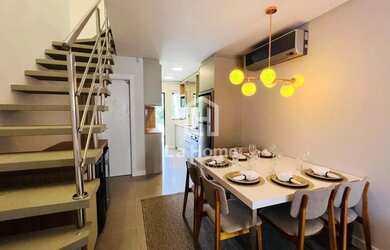 Imagem 6: Sobrado semi mobiliado com 02 suítes, 02 vagas de garagem e churrasqueira...