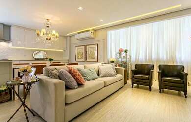 Imagem: O apartamento possui 3 Dormitórios, 3 Banheiros, 2 Vagas na