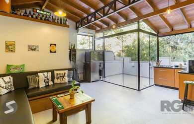 Imagem: O apartamento na cobertura possui 1 Dormitório, 2 Banheiros