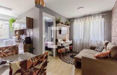 Imagem: O apartamento possui 2 Dormitórios, 1 Banheiro, 37m² de Área