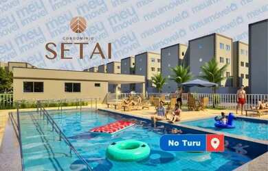 Imagem: O apartamento possui 2 Dormitórios, 1 Banheiro, 44m² de Área