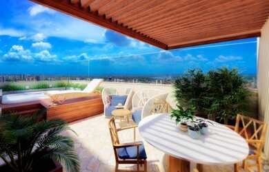 Imagem 9: COSMOPOLITAN gt. Piscina, Churrasqueira, 55m² de Áreae1 Vaga na garagem