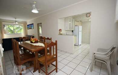 Imagem: O apartamento possui 1 Dormitório, 2 Banheiros, 1 Vaga na garagem