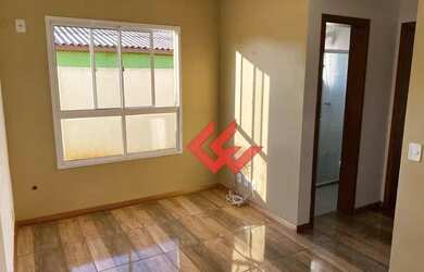 Imagem: O apartamento possui 2 Dormitórios, 1 Banheiro, 1 Vaga na garagem