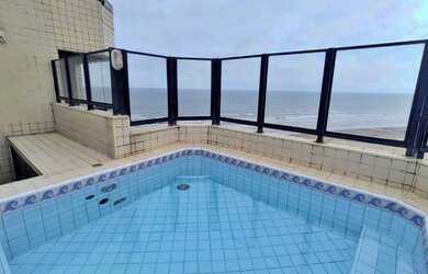 Imagem: O apartamento na cobertura possui 1 Dormitório, 2 Banheiros