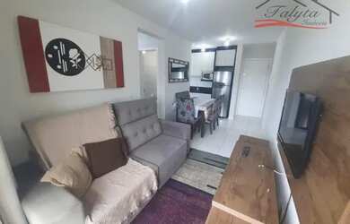 Imagem: O apartamento possui 2 Dormitórios, 1 Banheiro, 1 Vaga na garagem