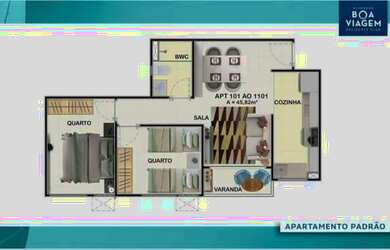 Imagem 3: Apartamento 2 quartos em Boa Viagem - Recife - Pernambuco