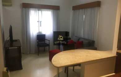 Imagem: O studio possui 1 Dormitório, 1 Banheiro, 1 Vaga na garagem