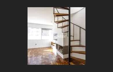 Imagem: O apartamento na cobertura possui 3 Dormitórios, 2 Banheiros