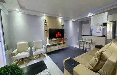 Imagem: O apartamento possui 2 Dormitórios, 1 Banheiro, 1 Vaga na garagem