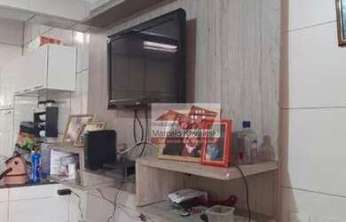 Imagem: A casa possui 2 Dormitórios, 1 Banheiro, 1 Vaga na garagem