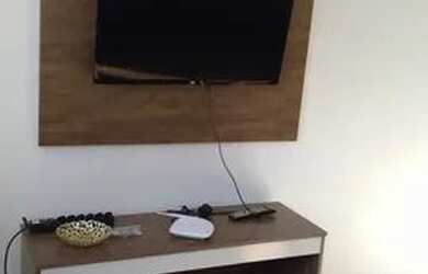 Imagem: O apartamento possui 1 Dormitório, 1 Banheiro, 1 Vaga na garagem