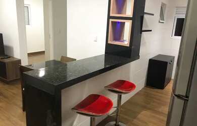 Imagem: O apartamento possui 2 Dormitórios, 2 Banheiros, 1 Vaga na