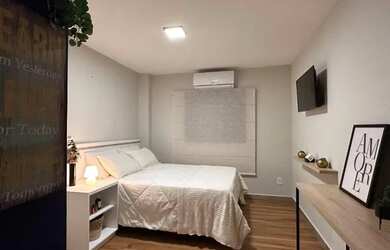 Imagem: A kitnet possui 1 Dormitório, 1 Banheiro, 20m² de Área e